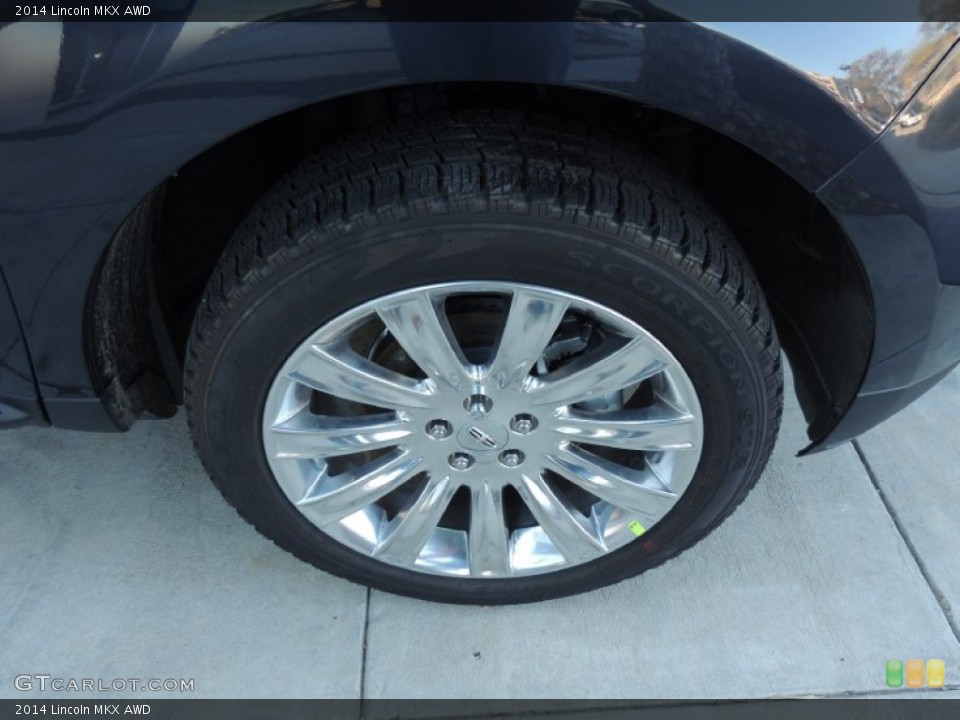 2014 Lincoln MKX AWD Wheel and Tire Photo #89759941