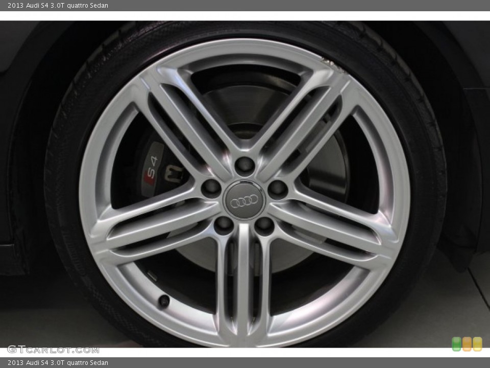 2013 Audi S4 3.0T quattro Sedan Wheel and Tire Photo #89760931