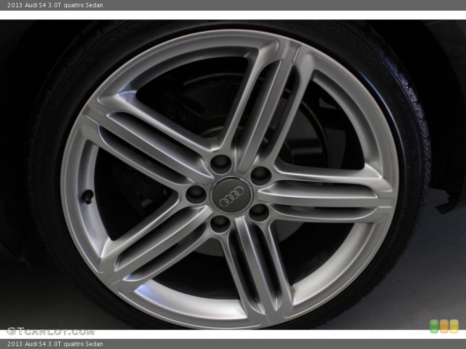 2013 Audi S4 3.0T quattro Sedan Wheel and Tire Photo #89760945