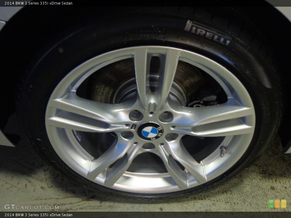 2014 BMW 3 Series 335i xDrive Sedan Wheel and Tire Photo #89762783
