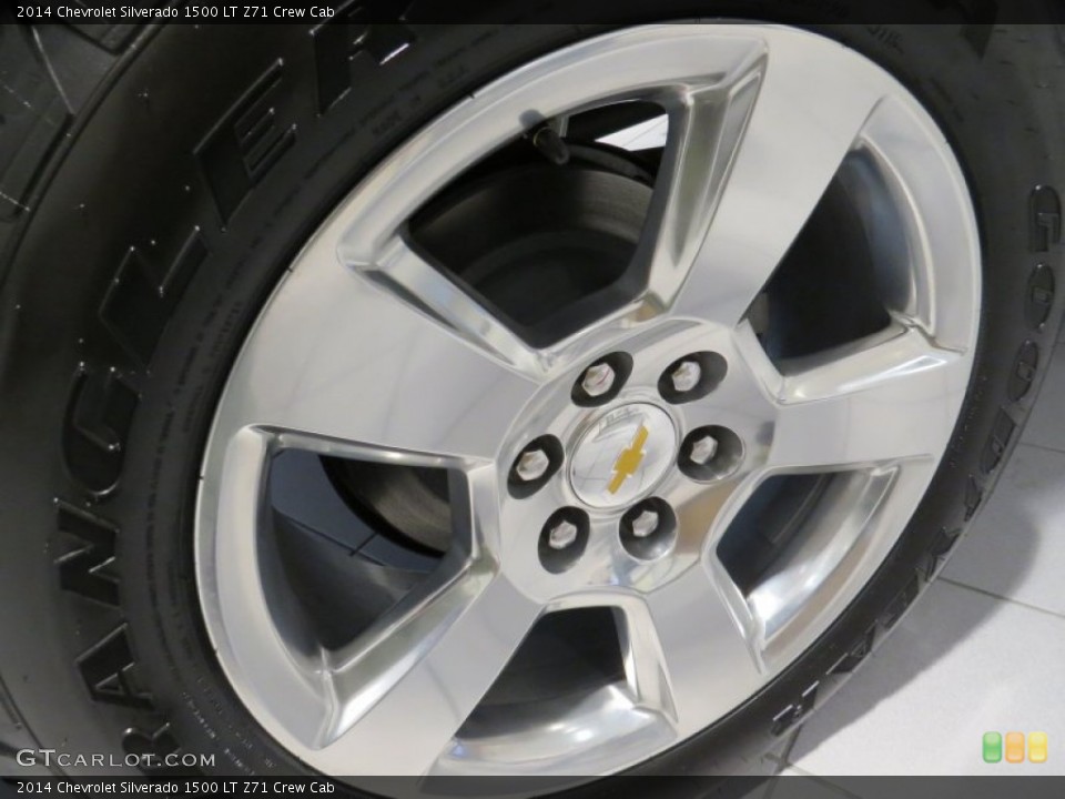 2014 Chevrolet Silverado 1500 LT Z71 Crew Cab Wheel and Tire Photo #89769038