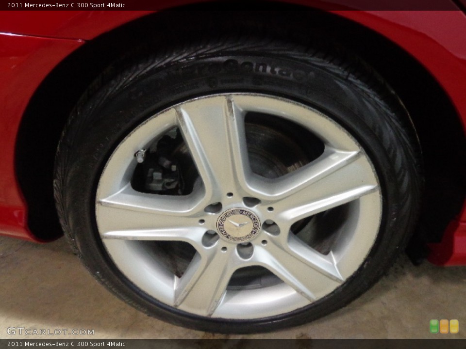 2011 Mercedes-Benz C 300 Sport 4Matic Wheel and Tire Photo #89770079