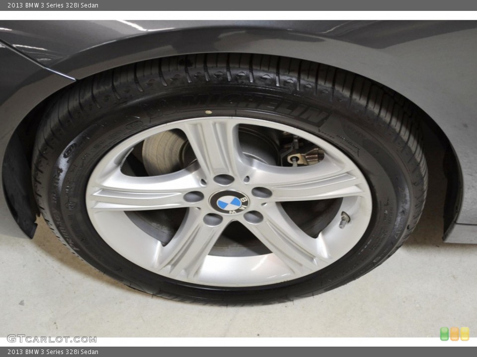 2013 BMW 3 Series 328i Sedan Wheel and Tire Photo #89778866