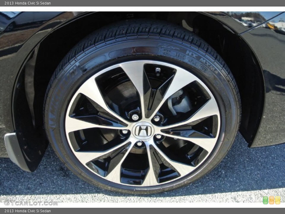 2013 Honda Civic Si Sedan Wheel and Tire Photo #89780117