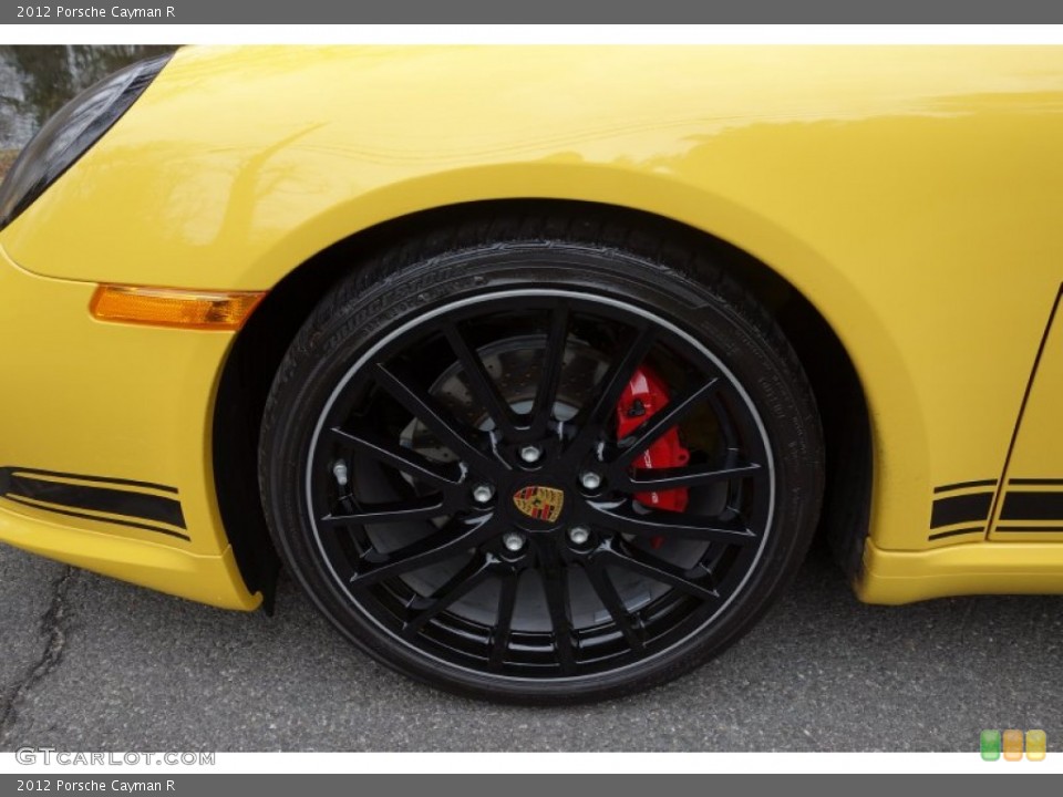 2012 Porsche Cayman R Wheel and Tire Photo #89785286