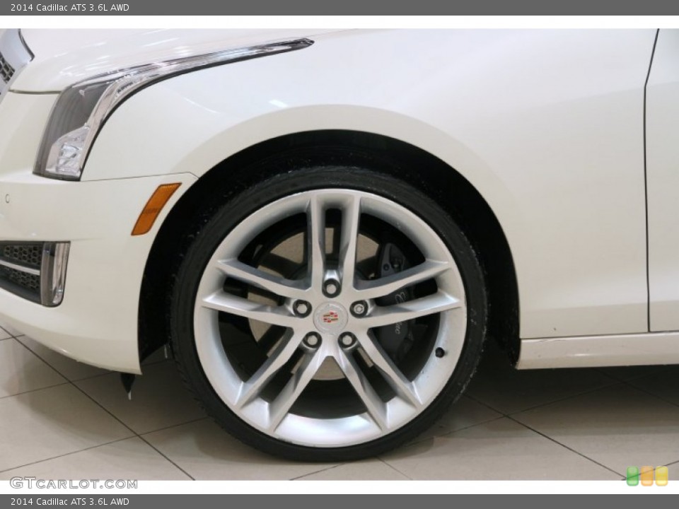 2014 Cadillac ATS 3.6L AWD Wheel and Tire Photo #89793464