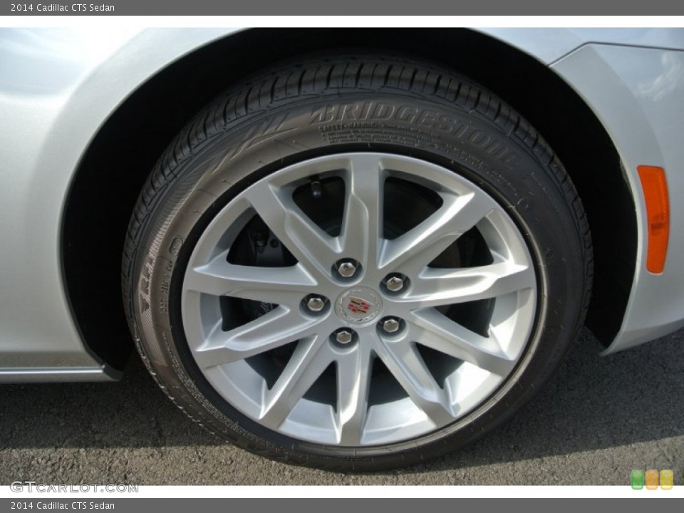 2014 Cadillac CTS Sedan Wheel and Tire Photo #89797205