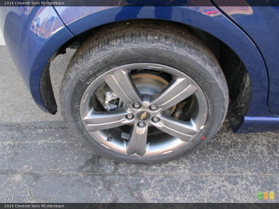 2014 Chevrolet Sonic RS Hatchback Wheel and Tire Photo #89798585