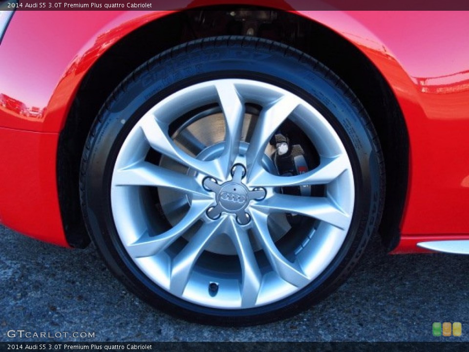 2014 Audi S5 3.0T Premium Plus quattro Cabriolet Wheel and Tire Photo #89799545