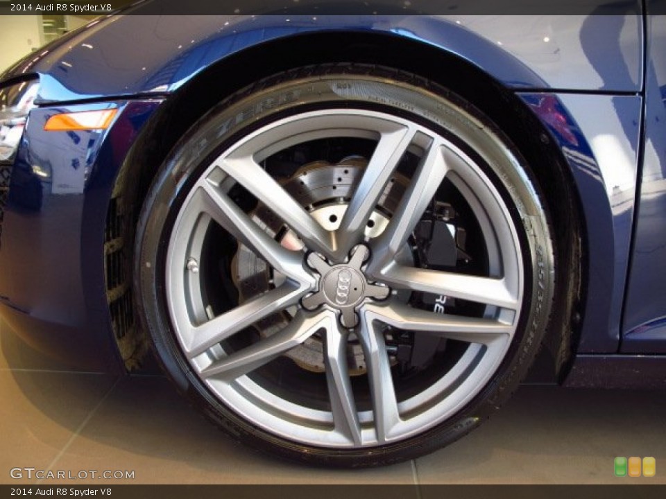 2014 Audi R8 Spyder V8 Wheel and Tire Photo #89800166