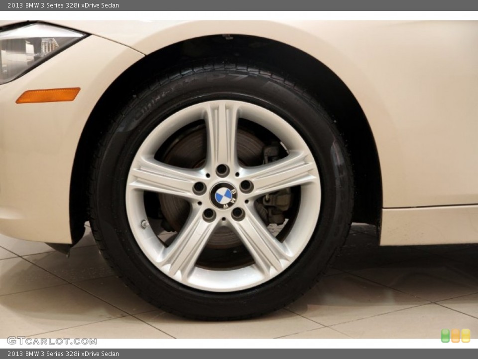 2013 BMW 3 Series 328i xDrive Sedan Wheel and Tire Photo #89805053