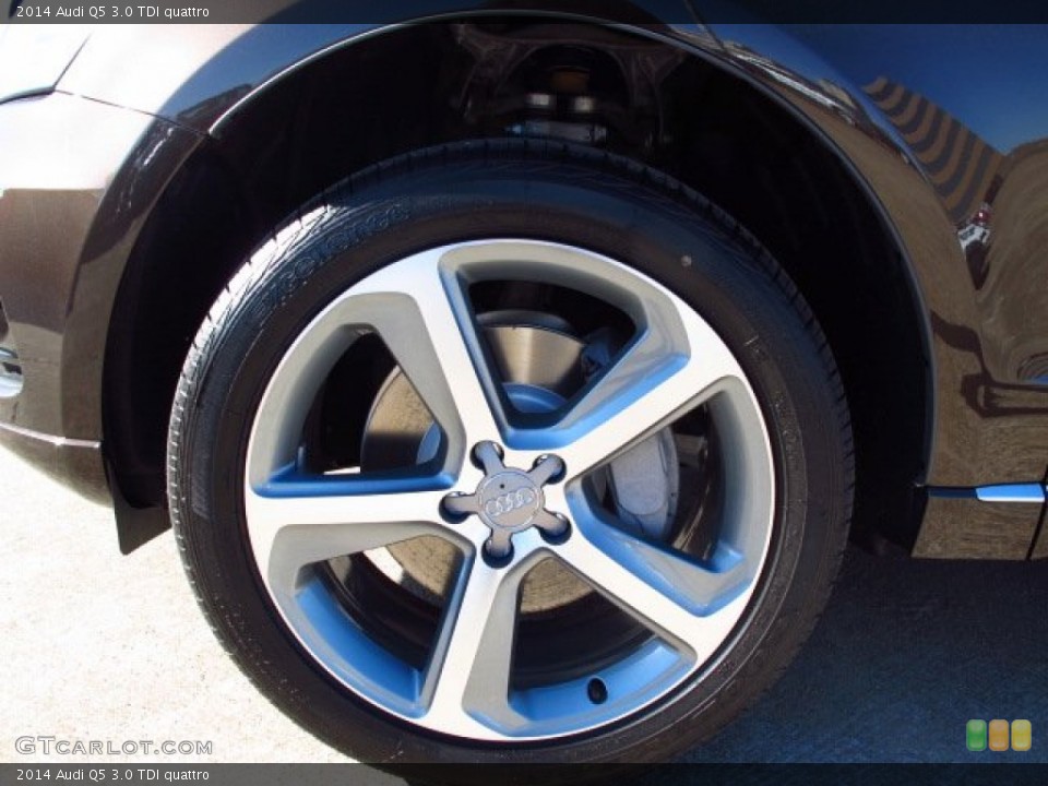 2014 Audi Q5 3.0 TDI quattro Wheel and Tire Photo #89806943