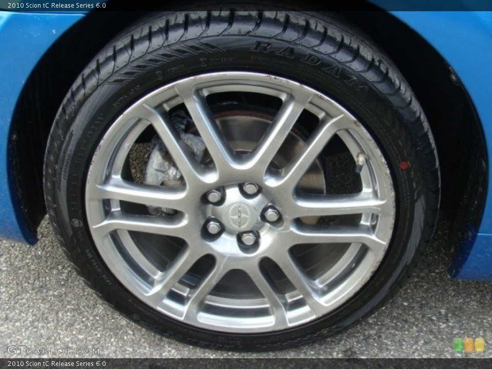2010 Scion tC Release Series 6.0 Wheel and Tire Photo #89821334