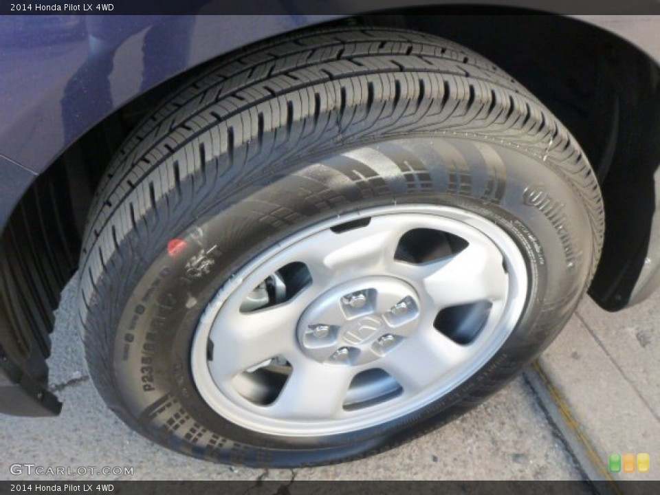 2014 Honda Pilot LX 4WD Wheel and Tire Photo #89830301