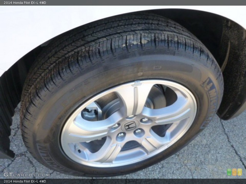 2014 Honda Pilot EX-L 4WD Wheel and Tire Photo #89831759