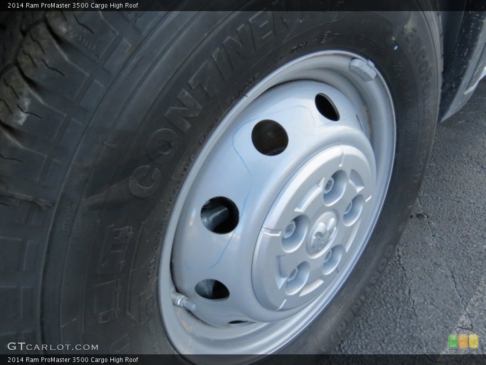 2014 Ram ProMaster 3500 Cargo High Roof Wheel and Tire Photo #89835058