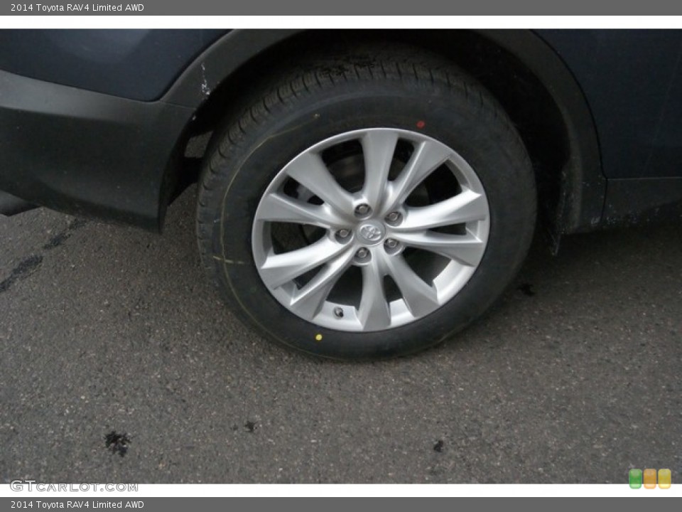 2014 Toyota RAV4 Limited AWD Wheel and Tire Photo #89844539