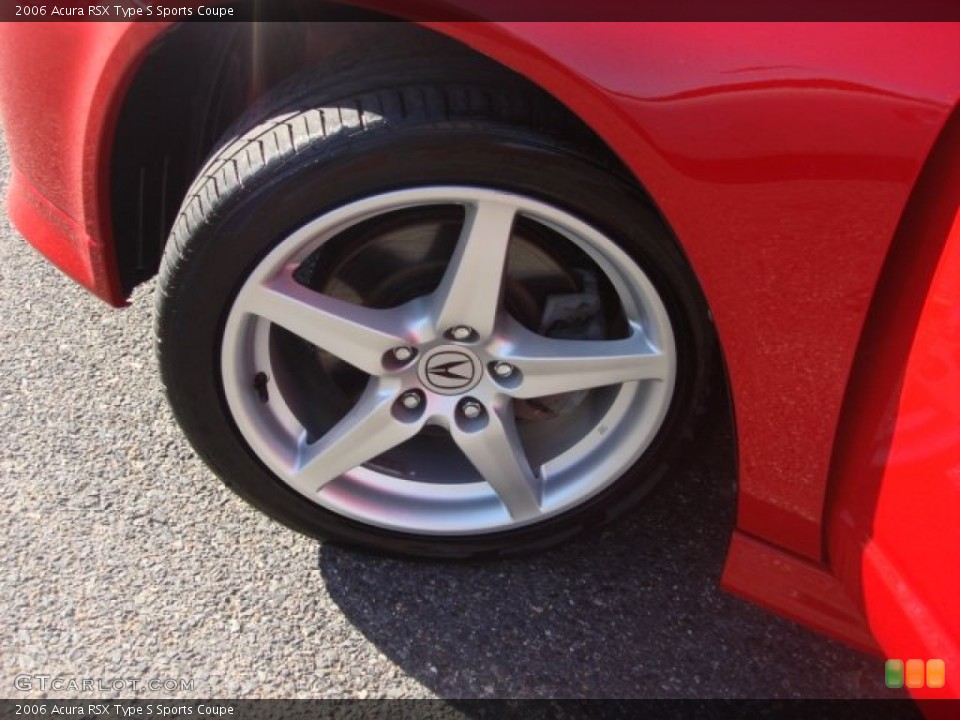 2006 Acura RSX Type S Sports Coupe Wheel and Tire Photo #89859919