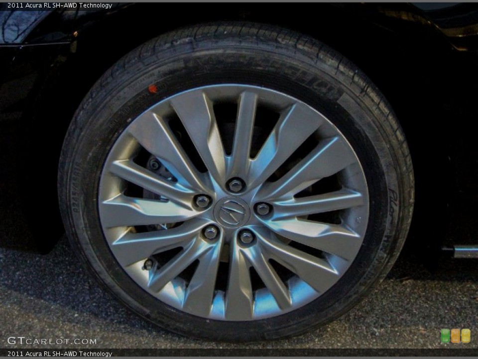 2011 Acura RL SH-AWD Technology Wheel and Tire Photo #89864791