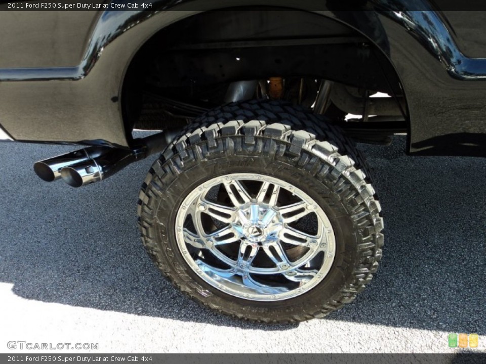 2011 Ford F250 Super Duty Custom Wheel and Tire Photo #89869372