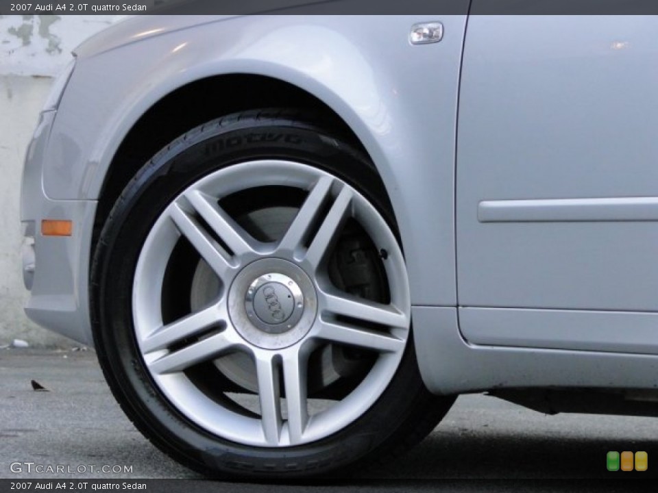 2007 Audi A4 2.0T quattro Sedan Wheel and Tire Photo #89869936