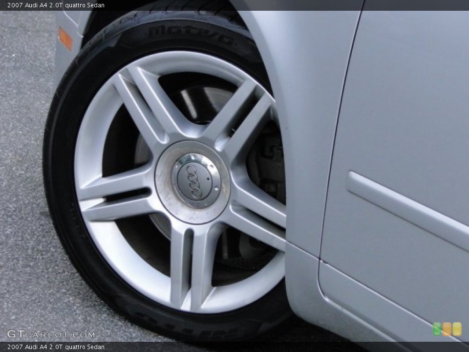 2007 Audi A4 2.0T quattro Sedan Wheel and Tire Photo #89869954