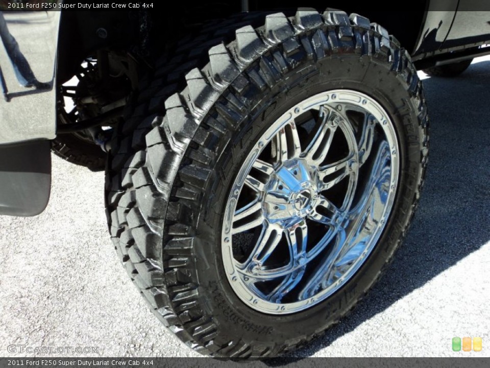 2011 Ford F250 Super Duty Custom Wheel and Tire Photo #89869984
