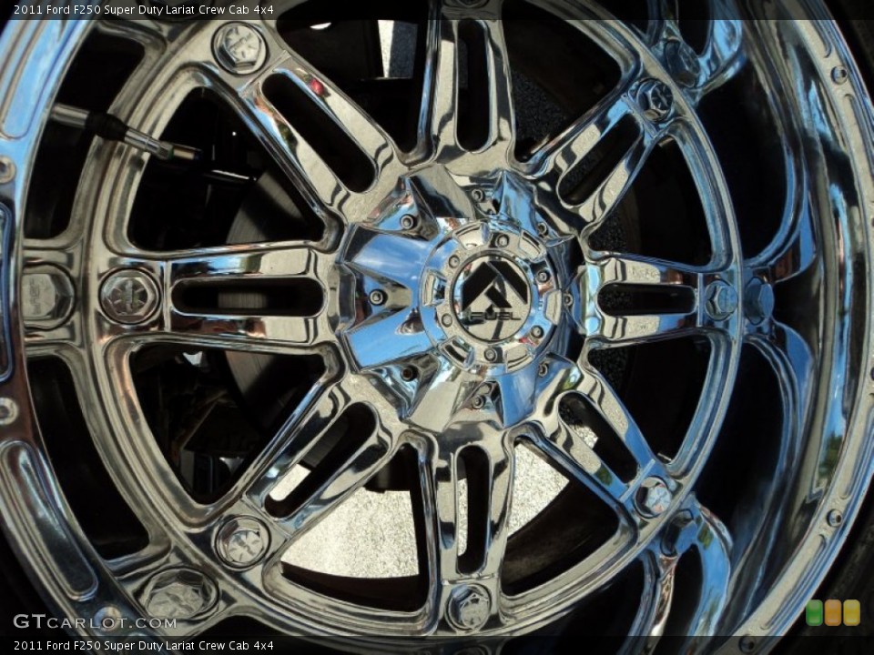 2011 Ford F250 Super Duty Custom Wheel and Tire Photo #89870017