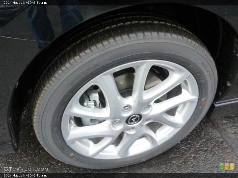 2014 Mazda MAZDA5 Touring Wheel and Tire Photo #89875003