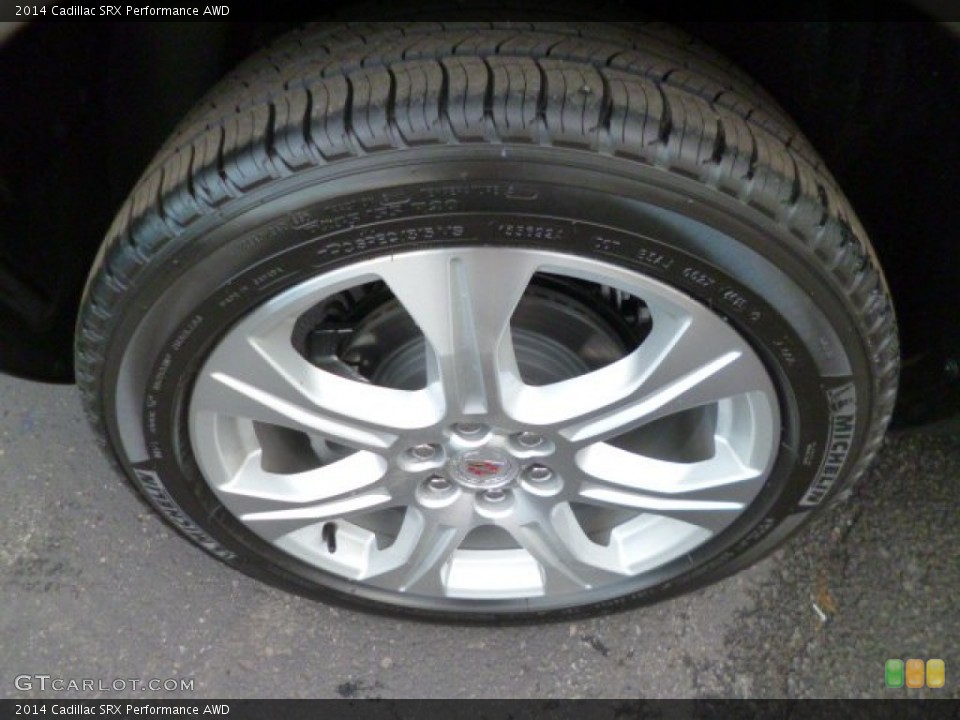 2014 Cadillac SRX Performance AWD Wheel and Tire Photo #89876032