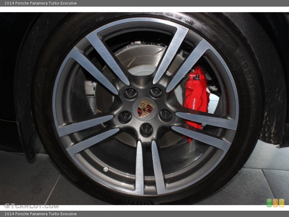 2014 Porsche Panamera Turbo Executive Wheel and Tire Photo #89885284