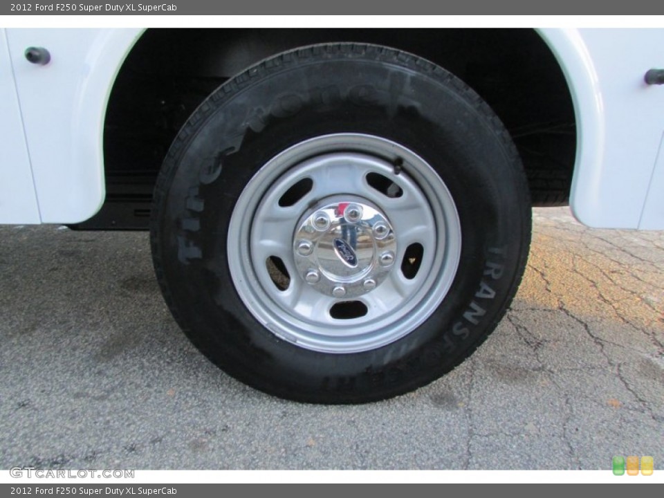 2012 Ford F250 Super Duty XL SuperCab Wheel and Tire Photo #89887639