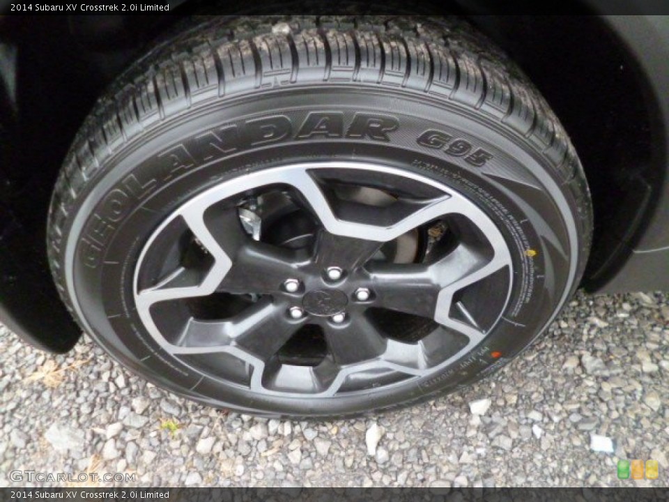 2014 Subaru XV Crosstrek 2.0i Limited Wheel and Tire Photo #89892581