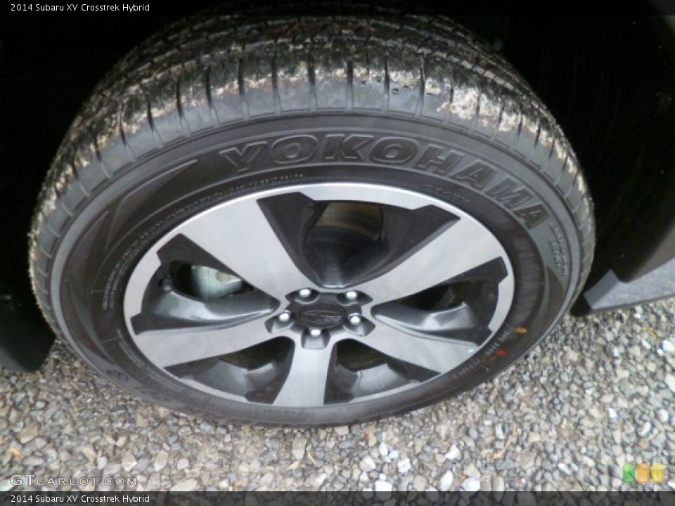 2014 Subaru XV Crosstrek Hybrid Wheel and Tire Photo #89894812