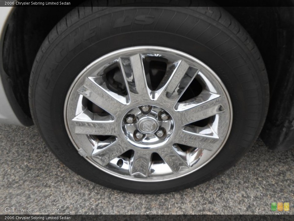 2006 Chrysler Sebring Limited Sedan Wheel and Tire Photo #89897419