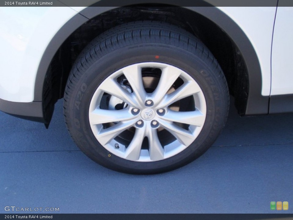 2014 Toyota RAV4 Limited Wheel and Tire Photo #89897932