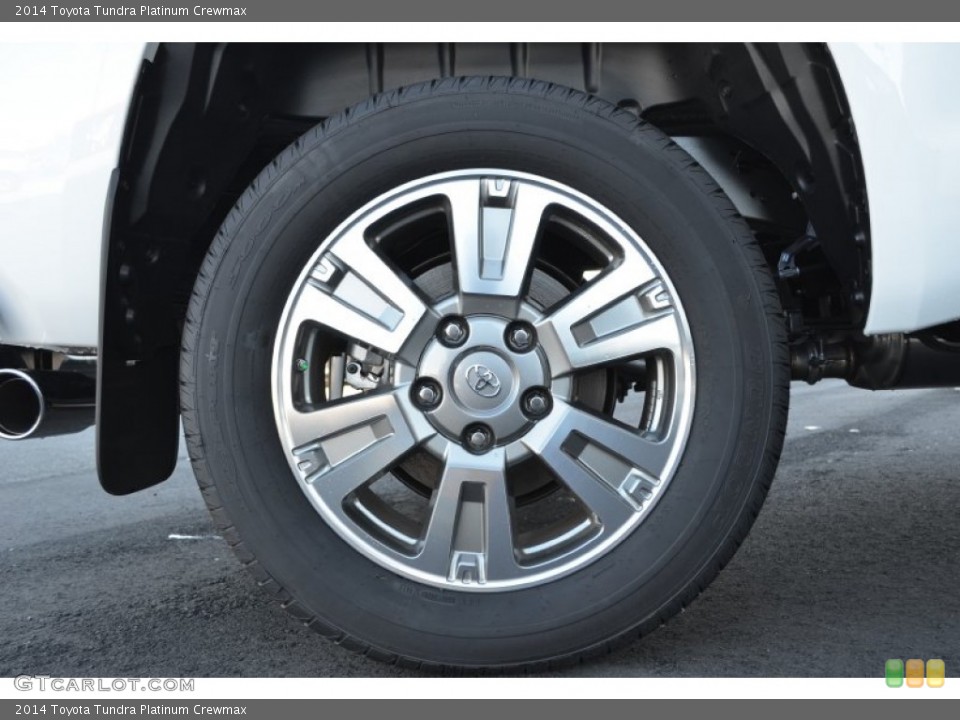 2014 Toyota Tundra Platinum Crewmax Wheel and Tire Photo #89897980