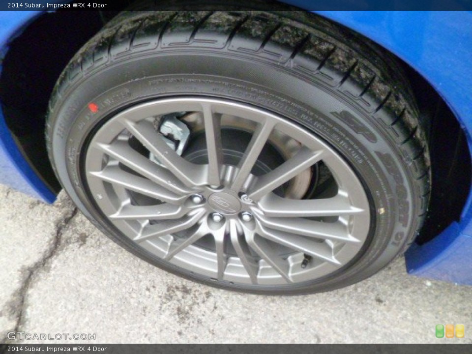 2014 Subaru Impreza WRX 4 Door Wheel and Tire Photo #89898277