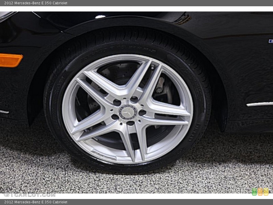 2012 Mercedes-Benz E 350 Cabriolet Wheel and Tire Photo #89899285