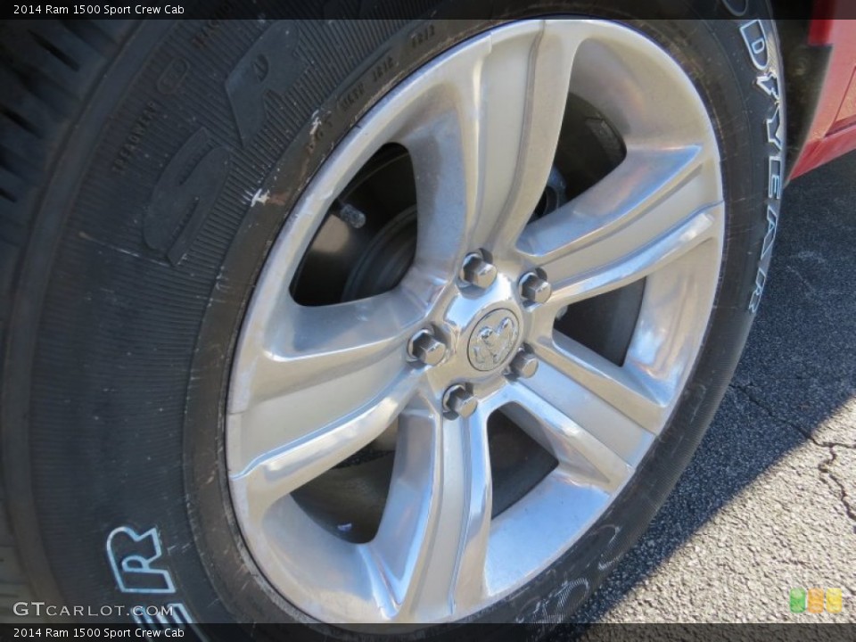 2014 Ram 1500 Sport Crew Cab Wheel and Tire Photo #89899840