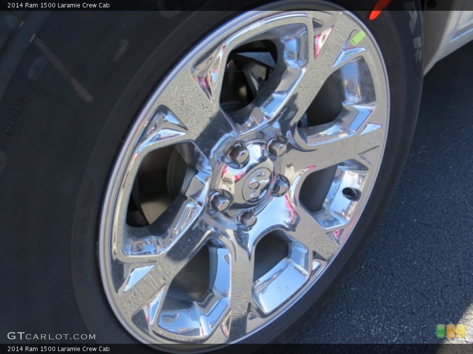 2014 Ram 1500 Laramie Crew Cab Wheel and Tire Photo #89900071