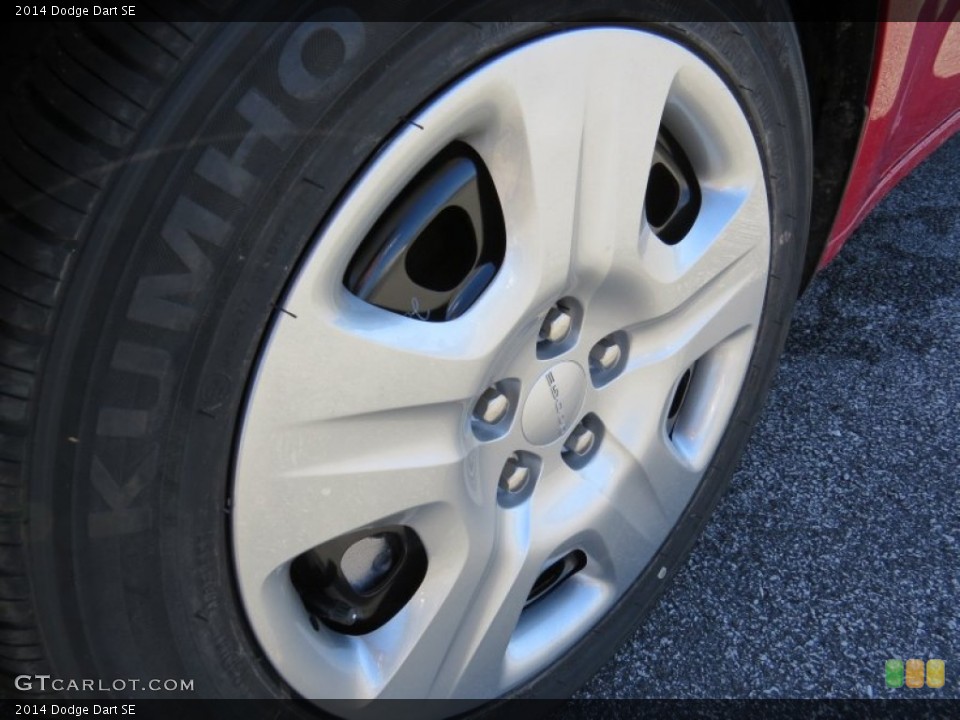 2014 Dodge Dart SE Wheel and Tire Photo #89902405