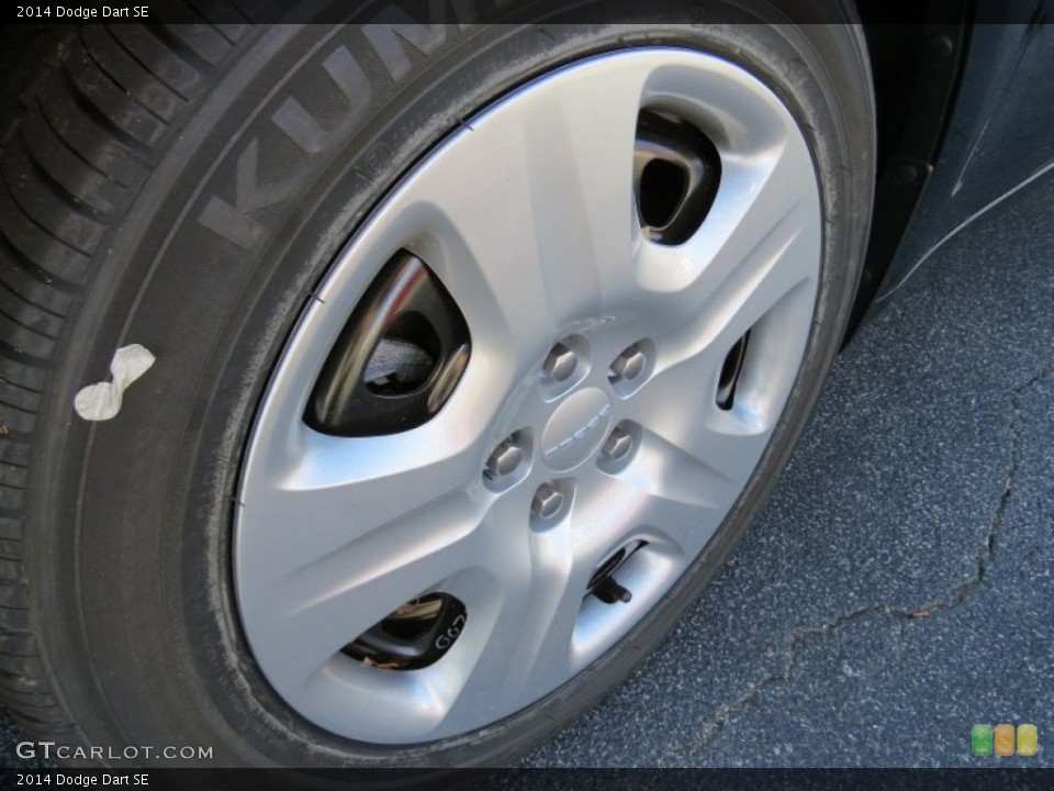 2014 Dodge Dart SE Wheel and Tire Photo #89903329