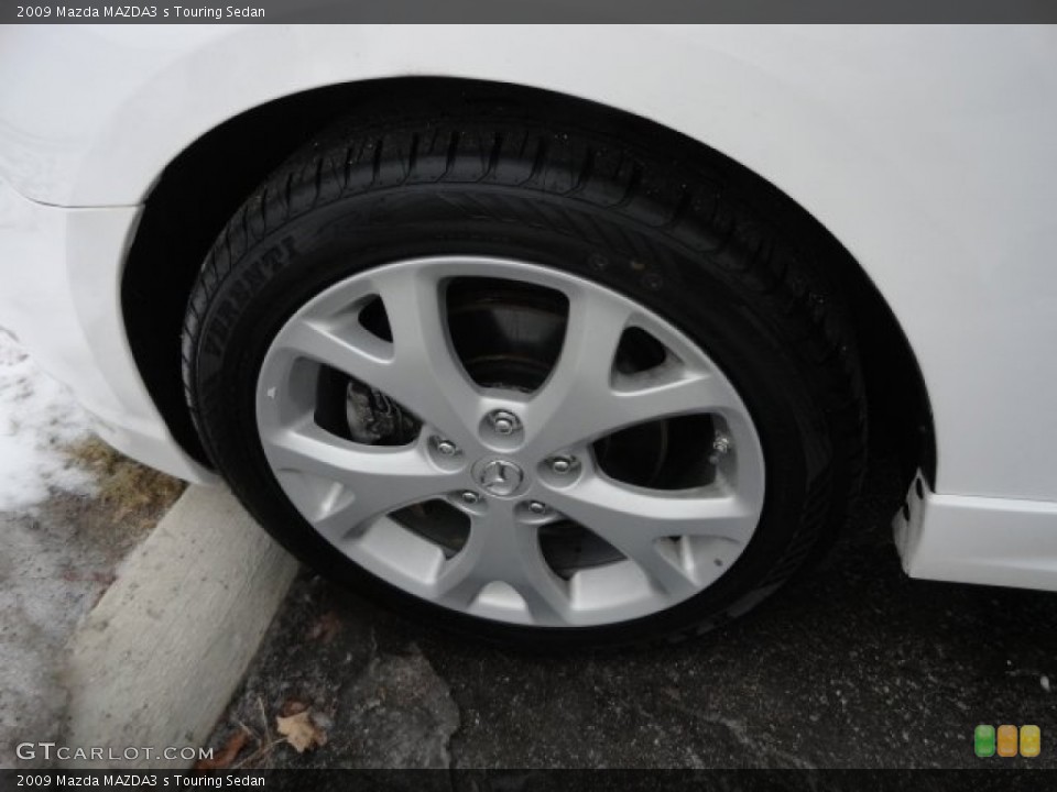 2009 Mazda MAZDA3 s Touring Sedan Wheel and Tire Photo #89905726