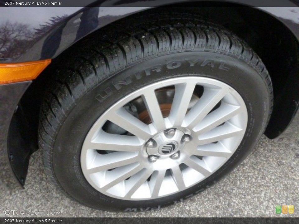 2007 Mercury Milan V6 Premier Wheel and Tire Photo #89913316