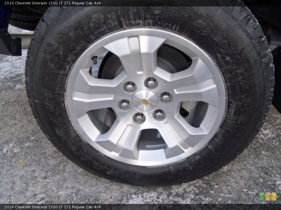 2014 Chevrolet Silverado 1500 LT Z71 Regular Cab 4x4 Wheel and Tire Photo #89917167