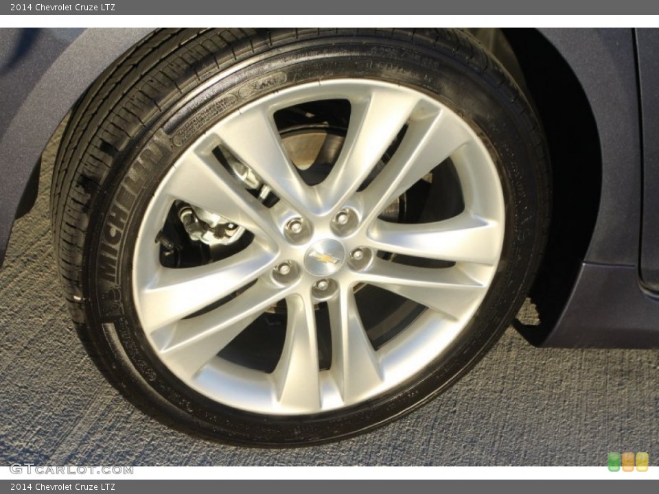 2014 Chevrolet Cruze LTZ Wheel and Tire Photo #89917488