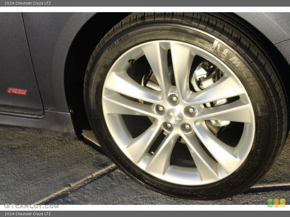 2014 Chevrolet Cruze LTZ Wheel and Tire Photo #89917506
