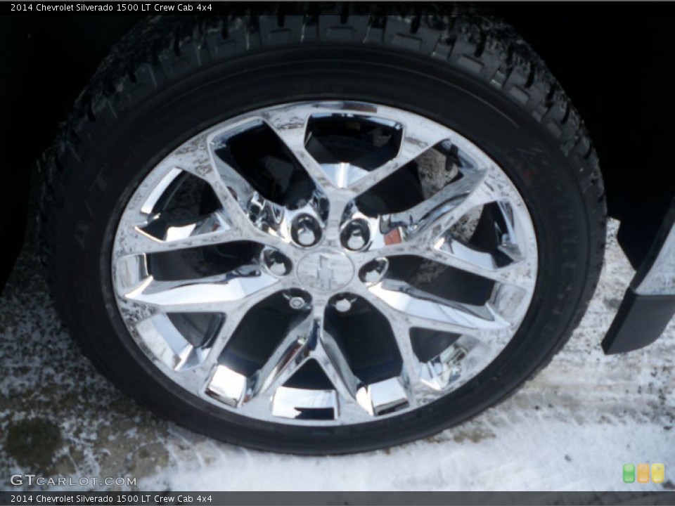 2014 Chevrolet Silverado 1500 LT Crew Cab 4x4 Wheel and Tire Photo #89917887