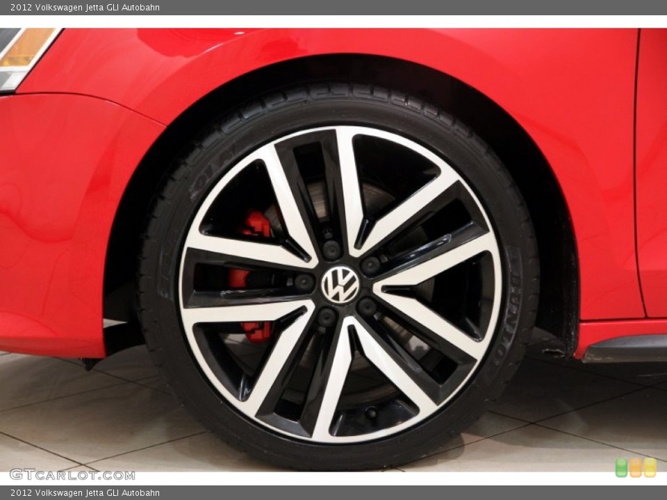 2012 Volkswagen Jetta GLI Autobahn Wheel and Tire Photo #89918224